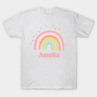 Hand Name Written Of Amelia T-Shirt